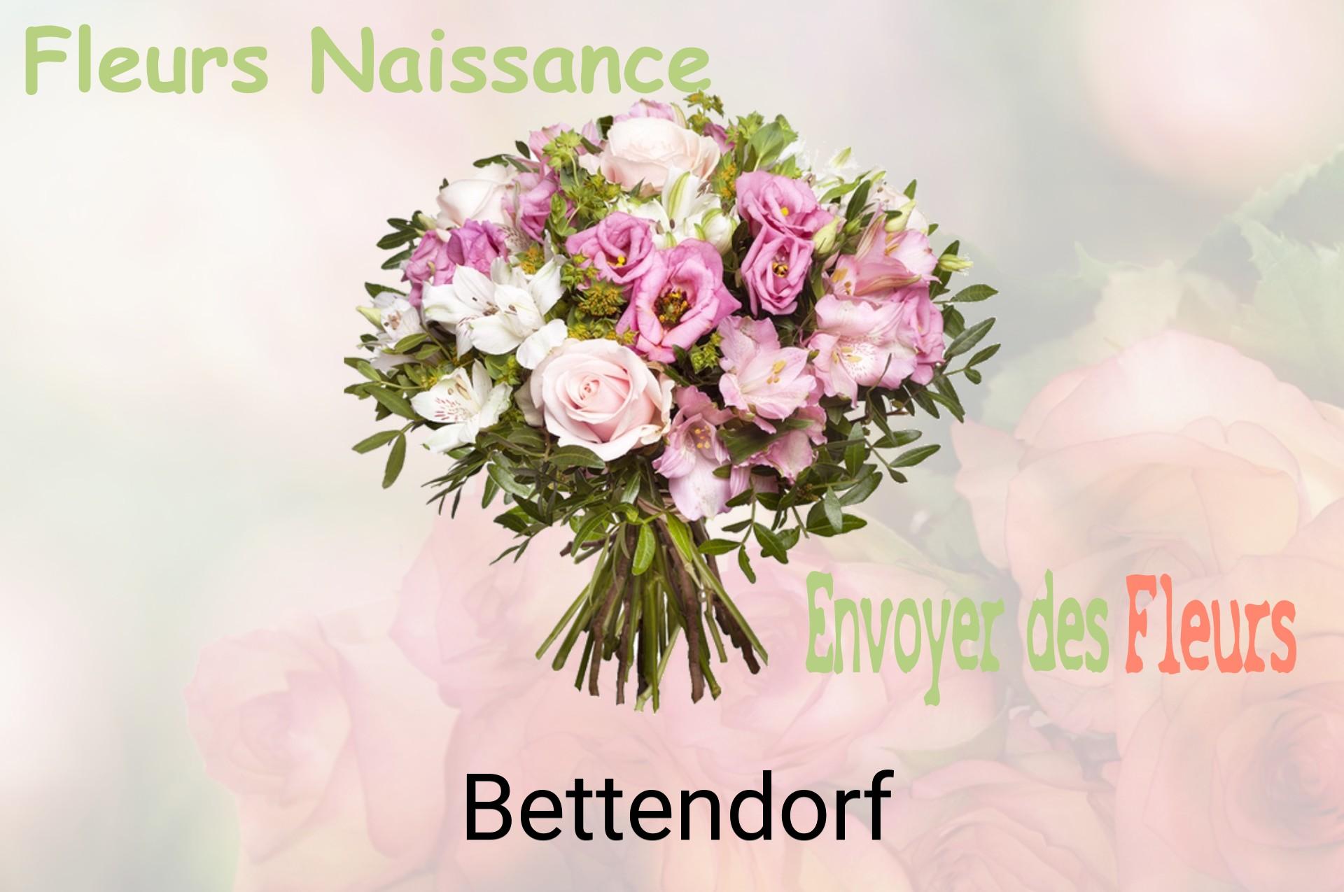 Bouquet de fleurs de naissance livré à Bettendorf